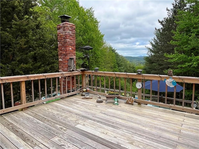 620 Ullas Way, Davenport, NY 13750 - view of wooden terrace