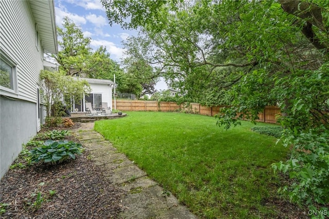 310 Wedgewood Ter, Dewitt, NY 13214 - view of yard featuring a patio area