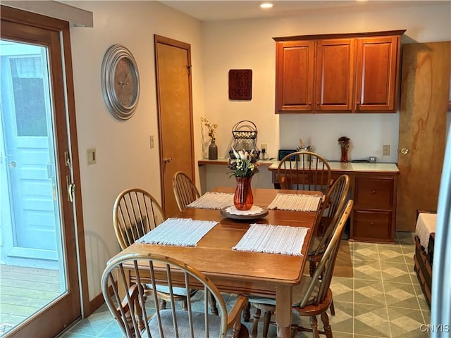 74 Eaton St, Hamilton, NY 13346 - dining space with recessed lighting