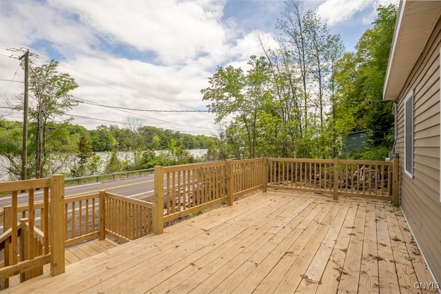 2707 State Route 48, Minetto, NY 13115 - view of wooden deck