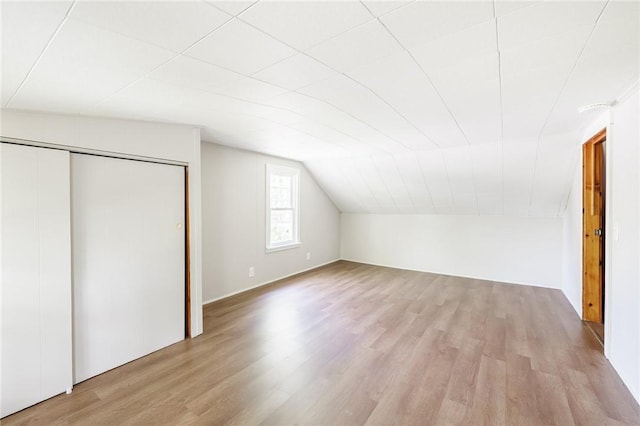 1184 Osband Ave, Macedon, NY 14502 - additional living space featuring wood finished floors and vaulted ceiling