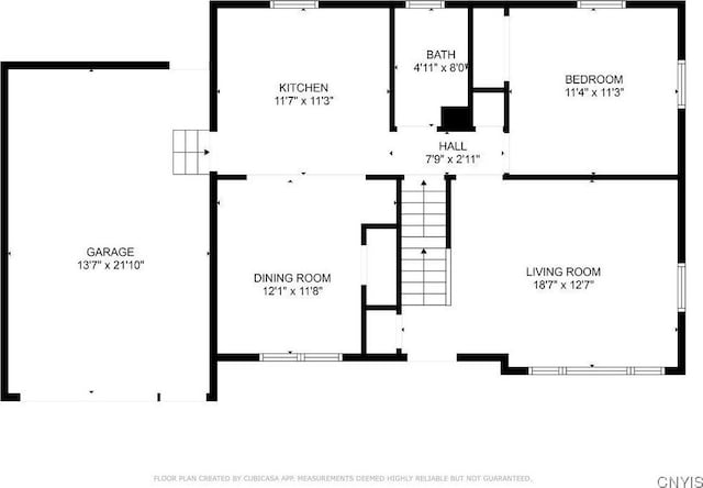 114 Osborne Dr, Manlius, NY 13057 - floor plan / room layout