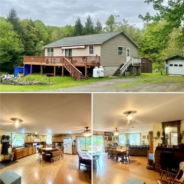 405 County Highway 12, Laurens, NY 13796 - view of a document with a collage of images
