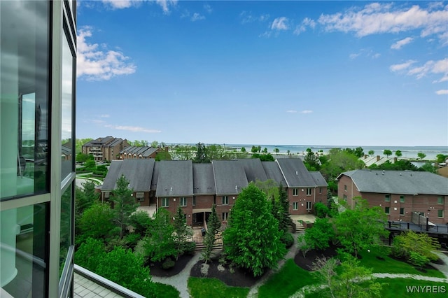 132 Lakefront Blvd Unit 403, Buffalo, NY 14202 - aerial perspective of suburban area featuring a nearby body of water