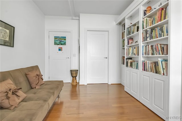 132 Lakefront Blvd Unit 403, Buffalo, NY 14202 - sitting room with light wood-style flooring