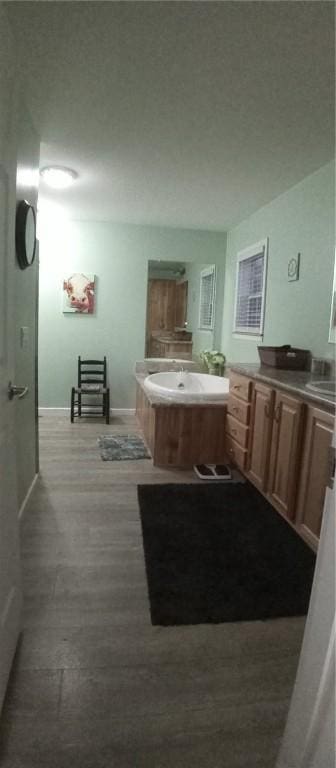 1058 County Highway 44, Sidney, NY 13775 - bathroom with baseboards and vanity