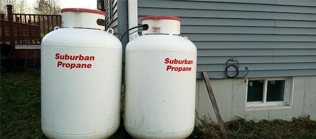 1058 County Highway 44, Sidney, NY 13775 - exterior view of heating fuel tank
