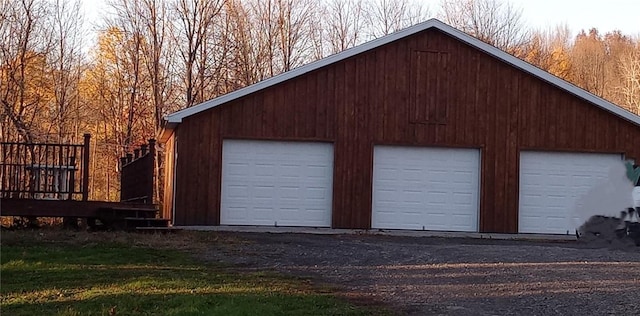 1058 County Highway 44, Sidney, NY 13775 - view of detached garage