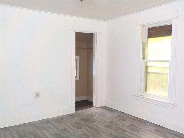 94 Locust St, Rochester, NY 14613 - unfurnished room featuring wood finished floors