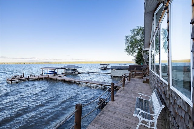 2171 Hansen Point Rd, Torrey, NY 14527 - dock area with a water view