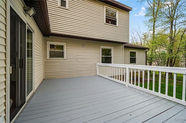 6 Viburnum Pl, New Hartford, NY 13413 - view of wooden terrace