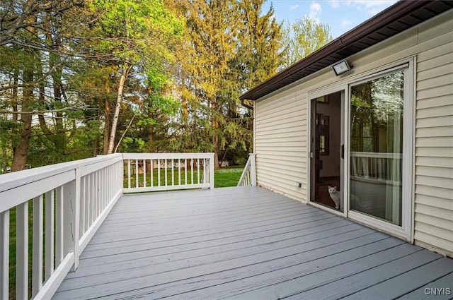 6 Viburnum Pl, New Hartford, NY 13413 - view of wooden deck