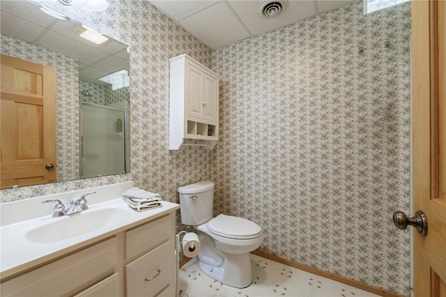 5889 W Bluff Dr, Jerusalem, NY 14478 - bathroom featuring a shower stall and vanity
