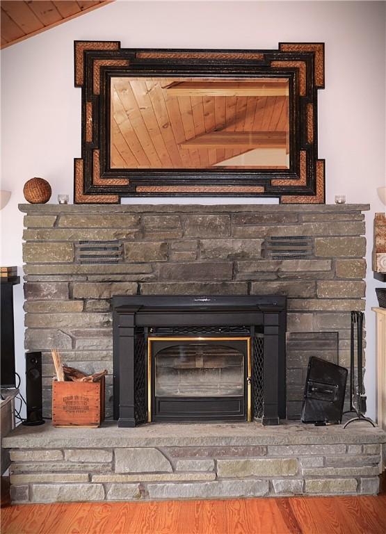100 Clear Springs Ln, Middletown, NY 12430 - detailed view of a fireplace