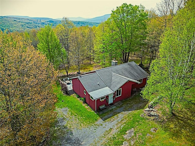100 Clear Springs Ln, Middletown, NY 12430 - view of subject property with a forest