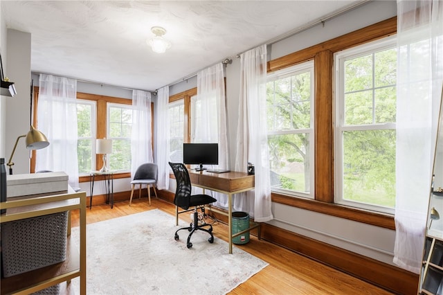 540 List Ave, Irondequoit, NY 14617 - office featuring wood finished floors and baseboards