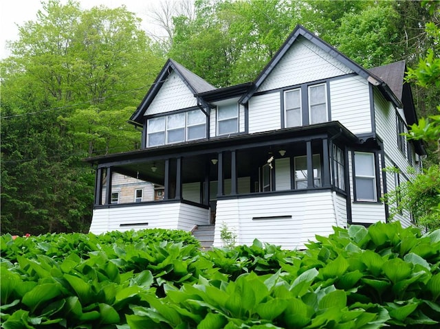 36 Pinetree Ln, Middletown, NY 12430 - view of victorian house