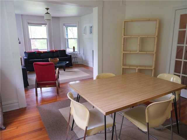 36 Pinetree Ln, Middletown, NY 12430 - dining area featuring light wood-style floors and baseboards