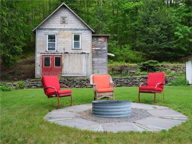 36 Pinetree Ln, Middletown, NY 12430 - view of outbuilding featuring a forest view