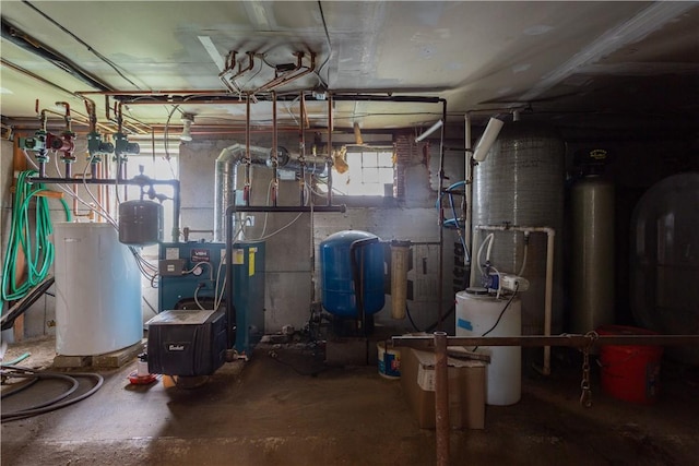 278 Taylor Rd, Jefferson, NY 12167 - utilities with water heater and a heating unit