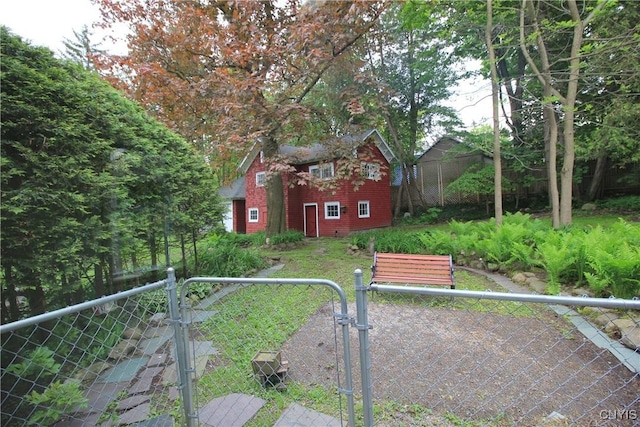 14 Fenner St, Cazenovia, NY 13035 - fenced yard with a gate