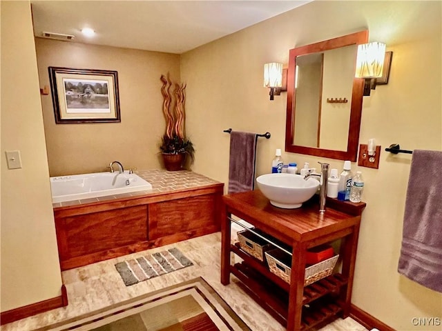 9A Lina St, Morristown, NY 13669 - full bath with vanity and a garden tub