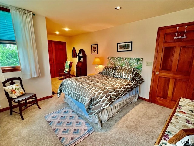9A Lina St, Morristown, NY 13669 - carpeted bedroom featuring baseboards and recessed lighting