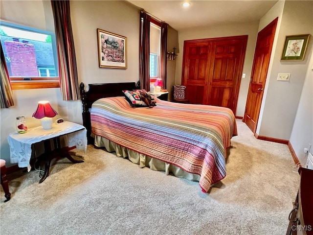 9A Lina St, Morristown, NY 13669 - bedroom featuring carpet flooring, baseboards, and a closet