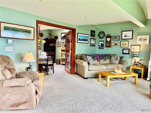 9A Lina St, Morristown, NY 13669 - living area featuring carpet