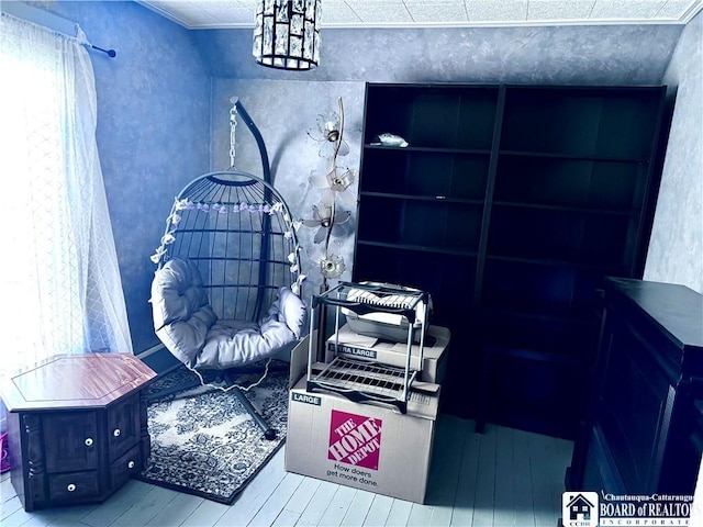 83 E Doughty St, Dunkirk-City, NY 14048 - sitting room featuring wood finished floors