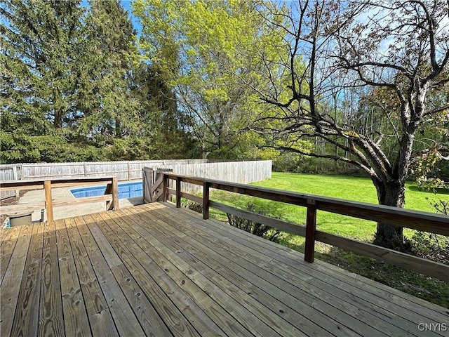 25 Highmore Dr, Oswego-Town, NY 13126 - deck featuring view of wooded area