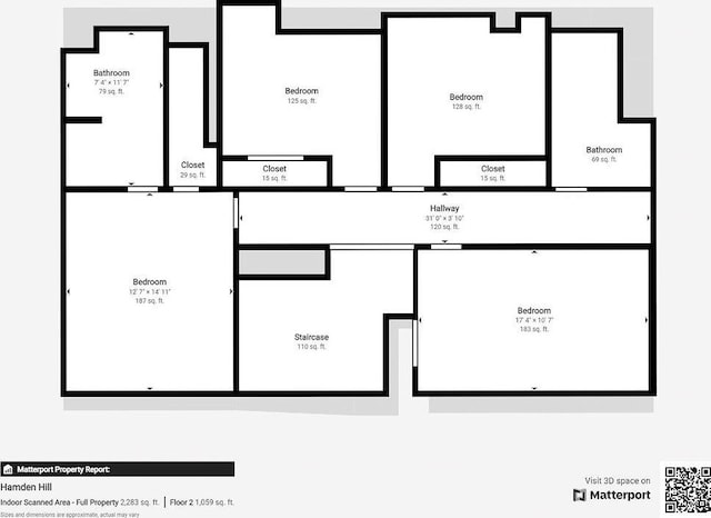 2165 Hamden Hill Rd, Hamden, NY 13782 - floor plan / room layout