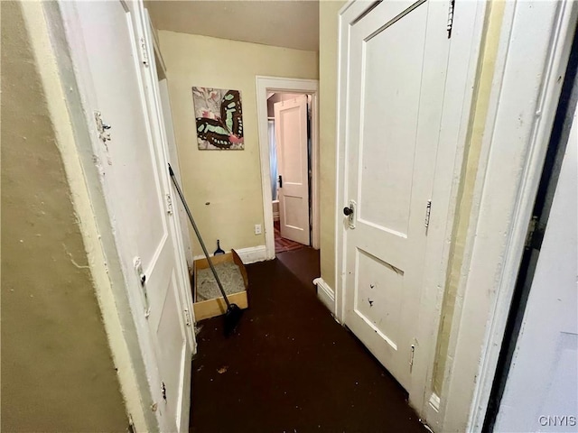1703 Whitesboro St, Utica, NY 13502 - hall with baseboards