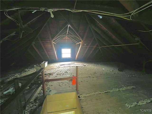 1703 Whitesboro St, Utica, NY 13502 - view of unfinished attic