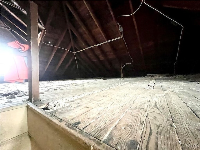 1703 Whitesboro St, Utica, NY 13502 - view of unfinished attic