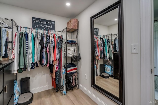 436 Centre St, Cape Vincent, NY 13618 - spacious closet with wood finished floors