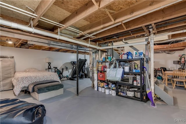436 Centre St, Cape Vincent, NY 13618 - view of unfinished basement