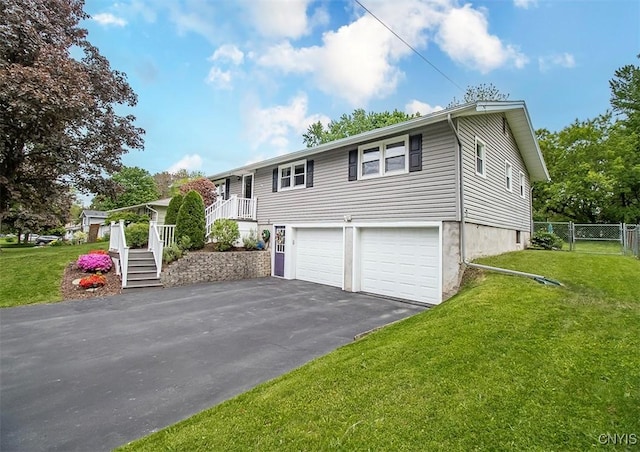 106 Peterson Dr, Camillus, NY 13031 - split foyer home with driveway and an attached garage