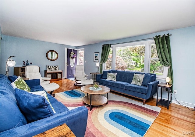 106 Peterson Dr, Camillus, NY 13031 - living room with wood finished floors