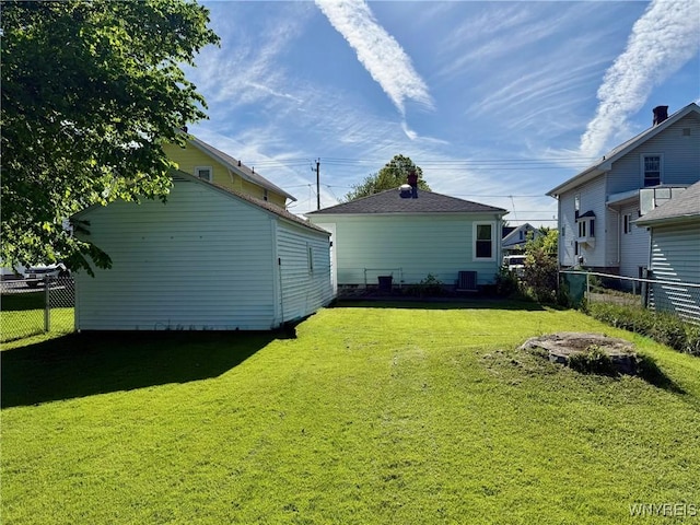 815 91st St, Niagara Falls, NY 14304 - view of yard with central air condition unit