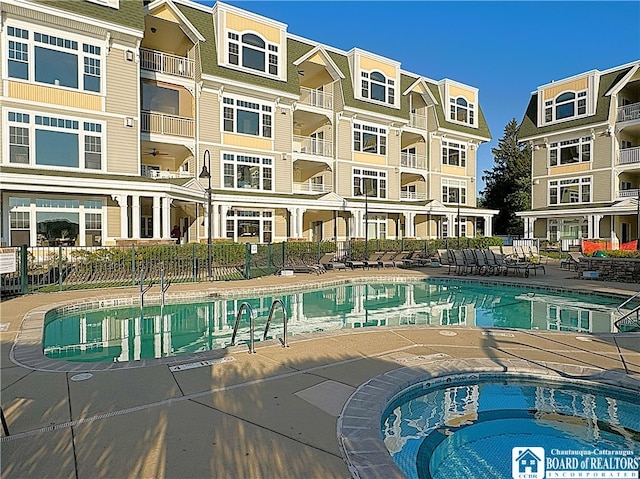 50 Lakeside Dr Unit C103, Ellery, NY 14712 - community pool featuring a patio area