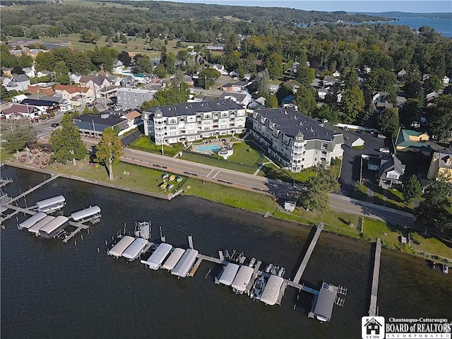 50 Lakeside Dr Unit C103, Ellery, NY 14712 - aerial view of property's location with a large body of water