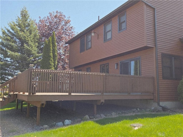 70 Crestway Ln, Greece, NY 14612 - back of house with a deck
