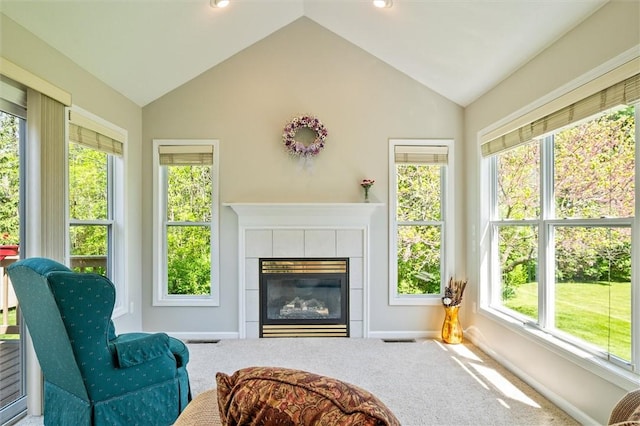 1401 Mountain Laurel Ln, Ontario, NY 14519 - sunroom with vaulted ceiling
