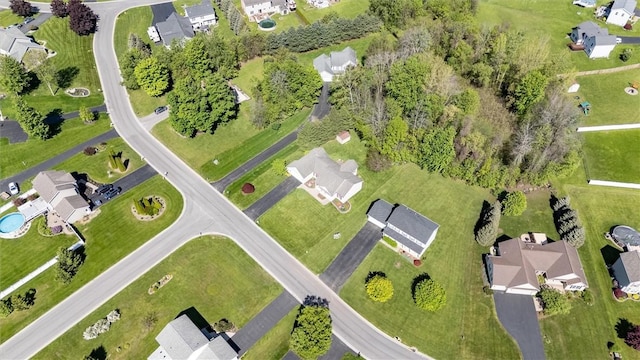 1401 Mountain Laurel Ln, Ontario, NY 14519 - aerial view of property and surrounding area featuring nearby suburban area