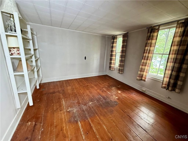 26 Farnham St, Cazenovia, NY 13035 - empty room featuring hardwood / wood-style flooring and baseboards