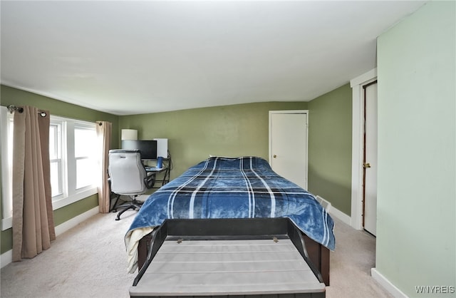 3564 Grafton Ave, Hamburg, NY 14219 - bedroom with baseboards and light colored carpet
