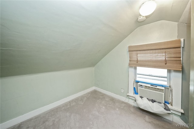 3564 Grafton Ave, Hamburg, NY 14219 - additional living space with lofted ceiling, carpet floors, and baseboards