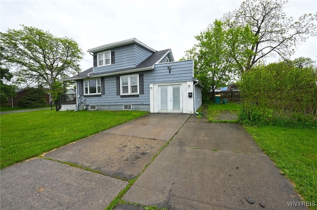 3564 Grafton Ave, Hamburg, NY 14219 - traditional home with french doors and concrete driveway