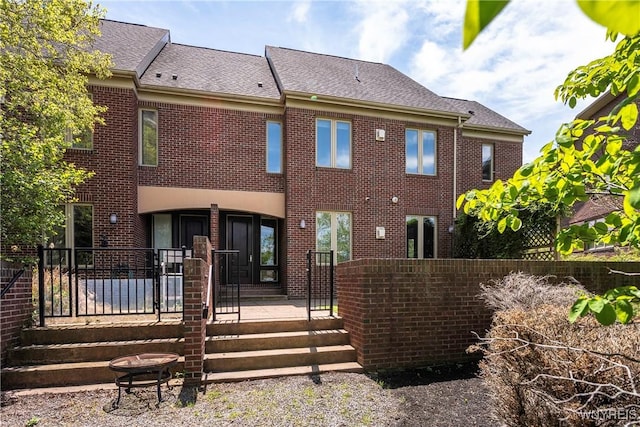 13 Ojibwa Cir, Buffalo, NY 14202 - back of property featuring brick siding